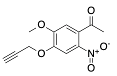 1-(5-methoxy-2-nitro-4-(prop-2-yn-1-yloxy)phenyl)ethan-1-one