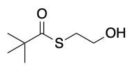 S-2-hydroxyethyl 2,2-dimethylpropanethioate